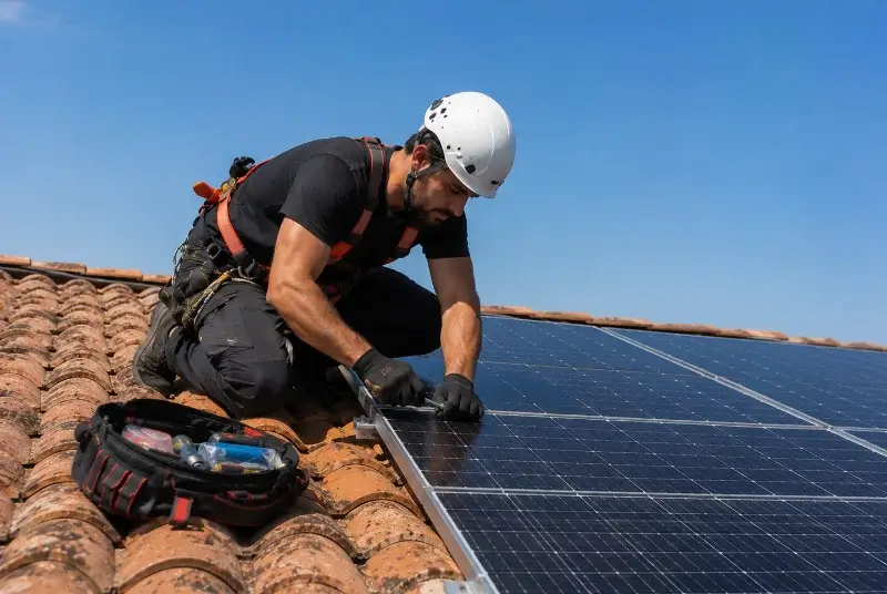 Maintenance et monitoring de panneaux solaires à Vovray-en-Bornes