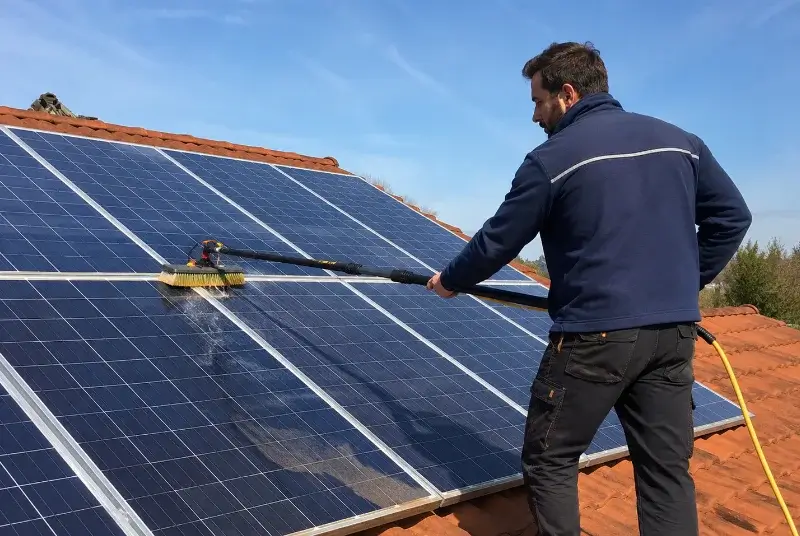 Nettoyage et entretien de panneaux solaires à Vovray-en-Bornes